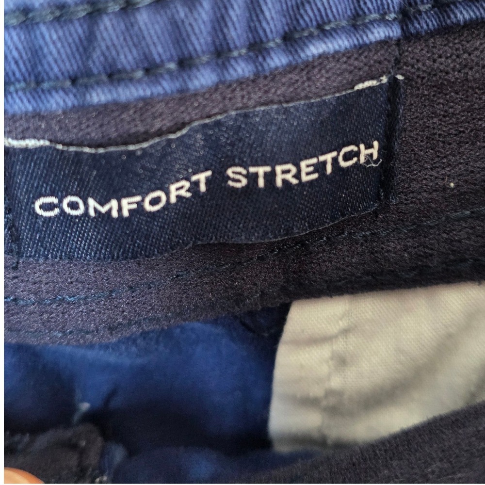 St John's Bay Cargo Shorts Big Mens Plus Size 44 Blue‎ Comfort Stretch Waist - Picture 3 of 16